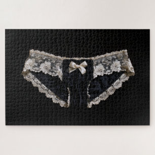 Elegant Lingerie Collection Jigsaw Puzzle