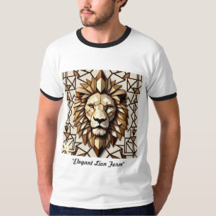 "Elegant Lion Form" T-Shirt