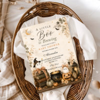 Elegant Little Boo Is Brewing Baby Shower