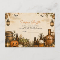 Elegant Little Boo Is Brewing Brewer Diaper Raffle