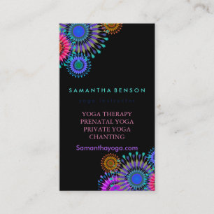 Elegant Logo Yoga Meditation Business Card