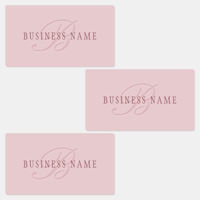 Elegant Looking Monogram | Rose Gold (Group)