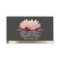 Elegant Lotus Gold Stripe Yoga Instructor