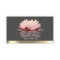 Elegant Lotus Gold Stripe Yoga Instructor