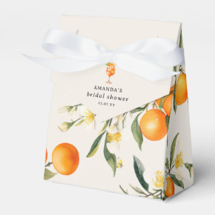 Elegant Love at First Spritz' Bridal Shower  Favour Box