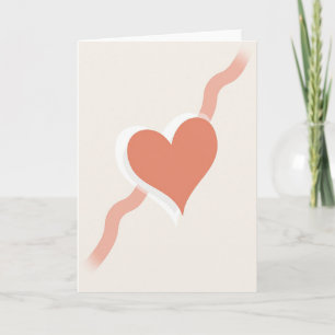 Elegant Love Heart Card