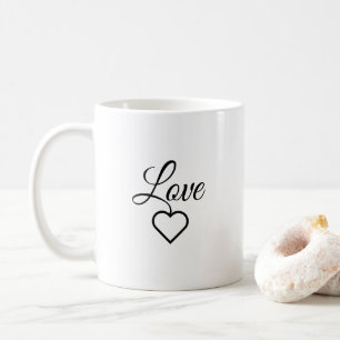 Elegant Love Quote Mug Design