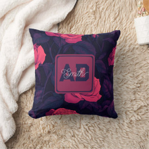 Elegant Lovely Rose Keepsake Pillow