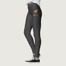 Elegant Luxury Black and Gold Leggings
