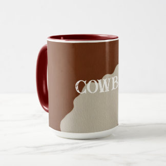 Elegant Luxury Faux Cow Leather Popular Collection Mug