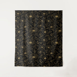 Elegant Luxury Floral Seamless Tapestry