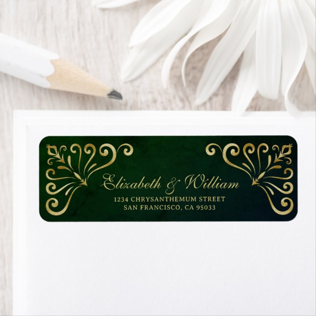 Elegant Luxury Gold Frame return (Insitu)