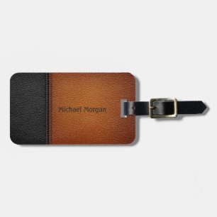 Elegant Luxury ,Leathe Look Luggage Tag
