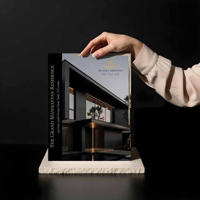 Elegant Luxury Real Estate Photo Property Listing Flyer (Elegant Luxury Real Estate Photo Property Listing Flyer)