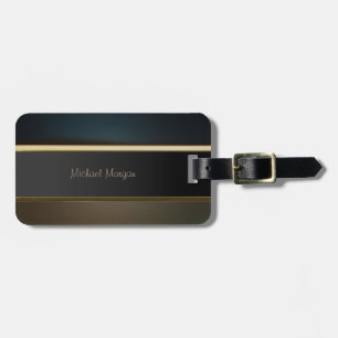 Elegant Luxury ,Retro ,Striped Luggage Tag