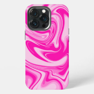 Elegant Magenta Pink Marble iPhone 13 Pro Case