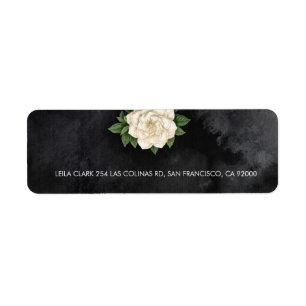 Elegant Magnolia Custom Address Labels