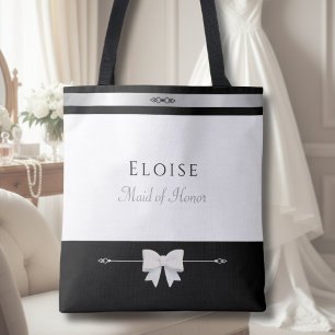 Elegant Maid of Honour Gift   Luxury Wedding Tote Bag