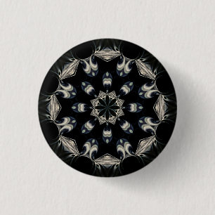 Elegant Mandala 3 Cm Round Badge