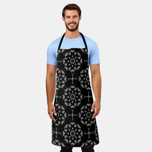 Elegant Mandala Apron (Worn)