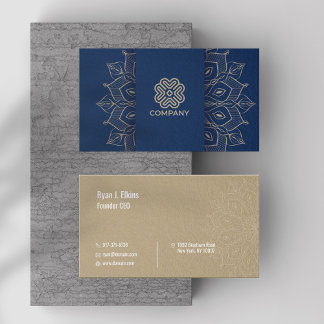 Elegant Mandala CEO & Founder Business Card