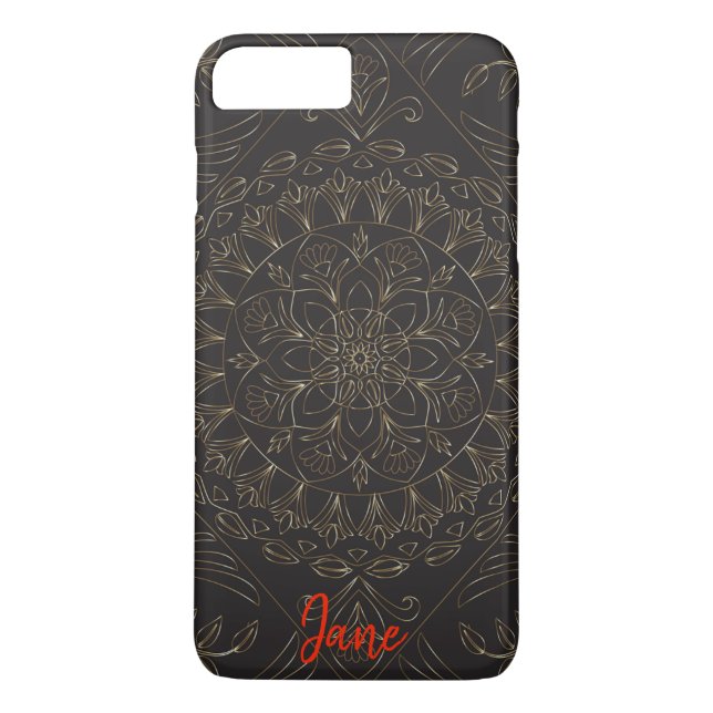 Elegant Mandala design Case-Mate iPhone Case (Back)