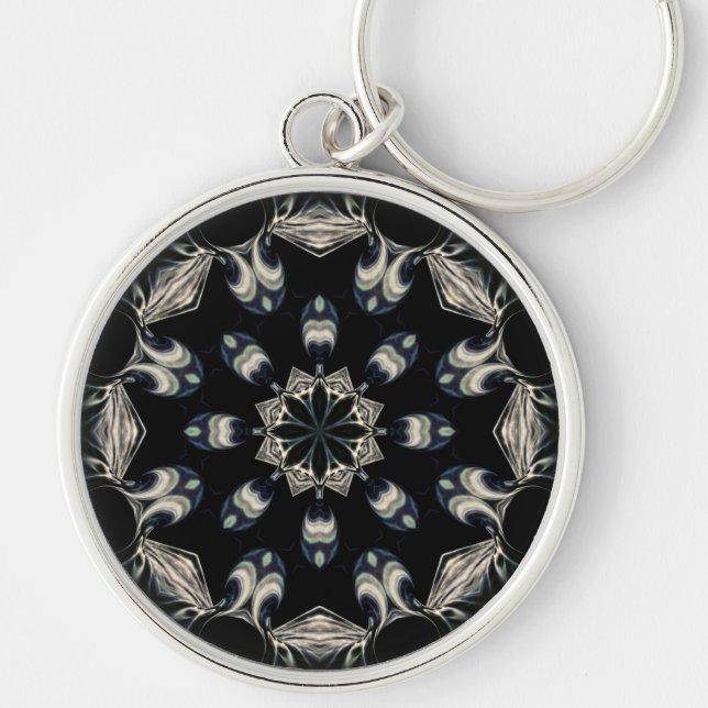 Elegant Mandala Key Ring (Front)