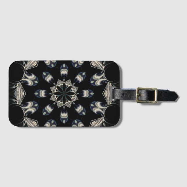 Elegant Mandala Luggage Tag (Front Horizontal)