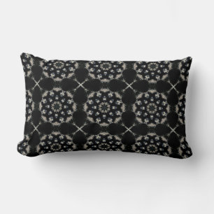 Elegant Mandala Lumbar Cushion