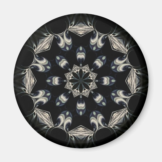 Elegant Mandala Magnet (Front)