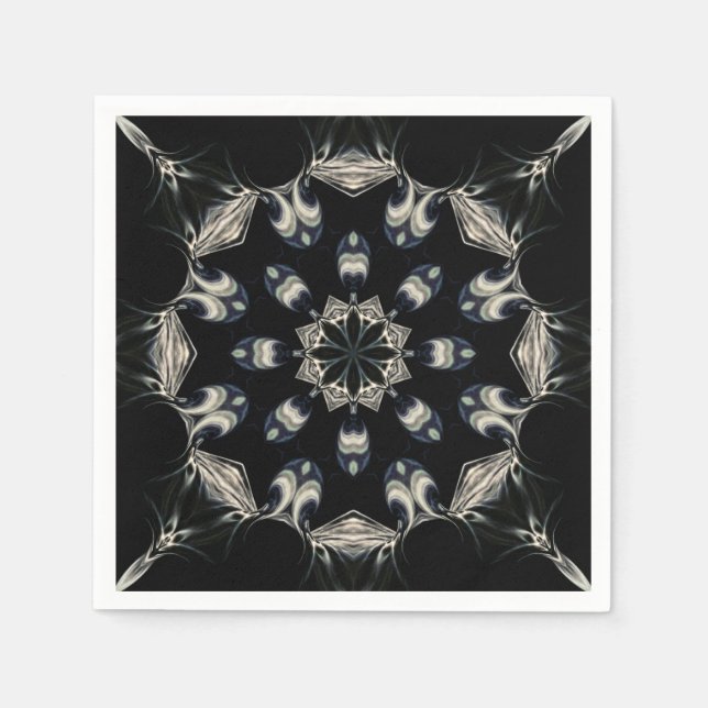 Elegant Mandala Napkin (Front)