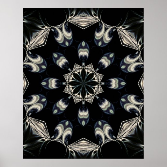 Elegant Mandala Poster (Front)