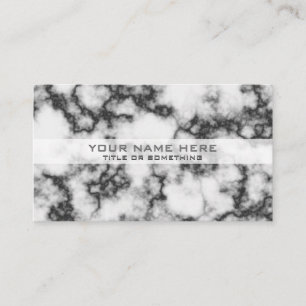 Elegant Marble Business Card