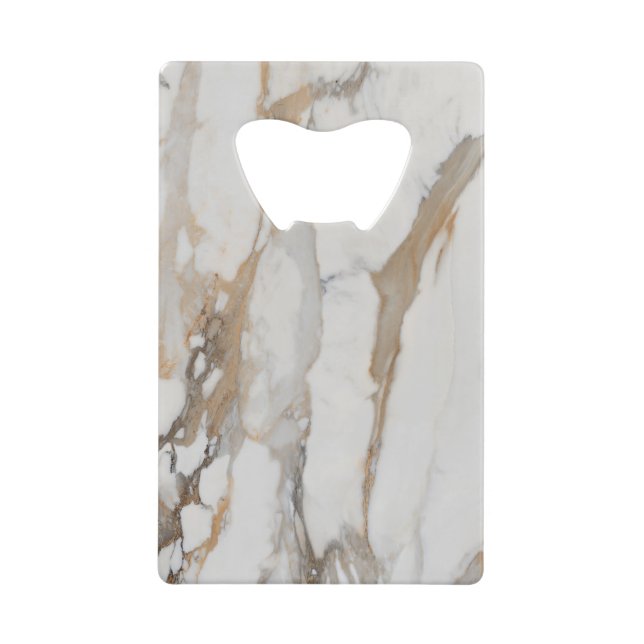 Elegant Marble Pattern Bottle Opener (Front)