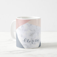 elegant marble rose gold grey beige geometric