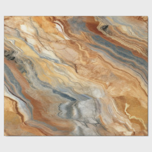 Elegant Marble Seamless Pattern Wrapping Paper
