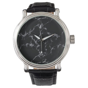 Elegant Marble style4 - Black and White Watch