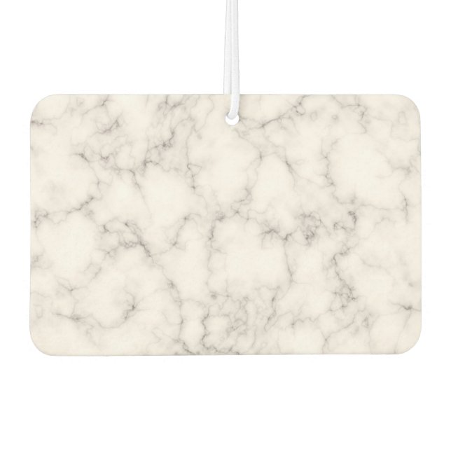 Elegant Marble style Car Air Freshener (Front)