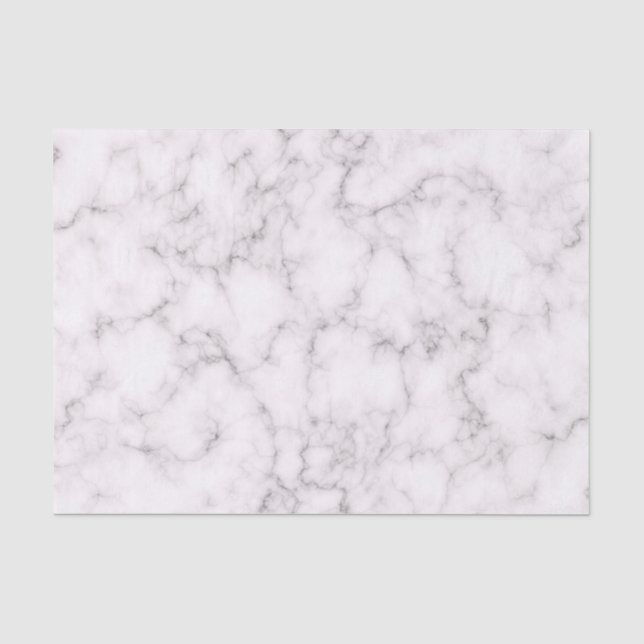 Elegant Marble style Tissue Paper (Front)