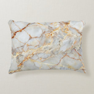 Elegant Marble Texture Decorative Cushion