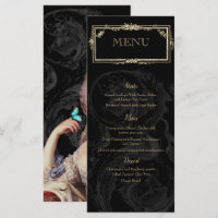 Elegant Marie Antoinette on Black French inspired