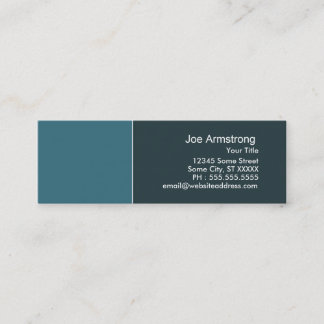 Elegant Marine Mini Business Card