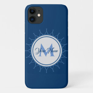Elegant marine monogram intense! Case-Mate iPhone case