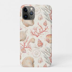 Elegant Marine Shells & Coral Branch Case-Mate iPhone Case
