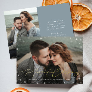 Elegant Married Christmas 2 Photo