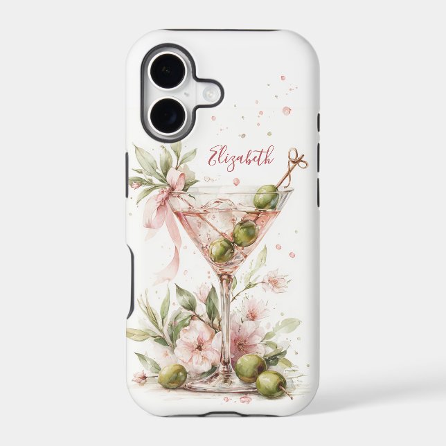 Elegant Martini Monogrammed (Back)