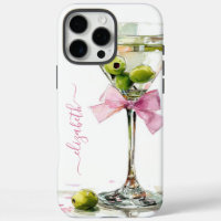 Elegant Martini Monogrammed