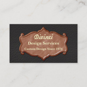 Elegant Masculine Business Card