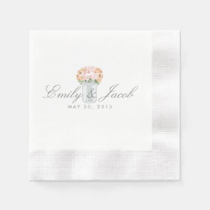 Elegant Mason Jar Napkin