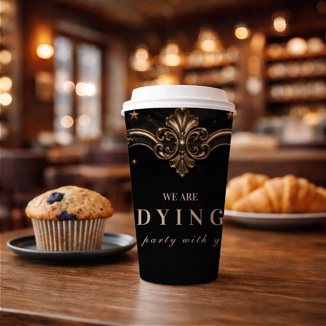 Elegant Masquerade Halloween Party Paper Cups (Creator Uploaded)